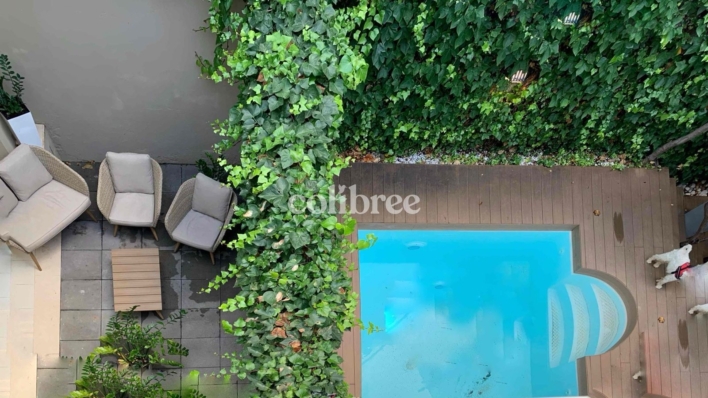 Apartamento con 2 terrazas  y piscina particular en el Corazón de Barcelona